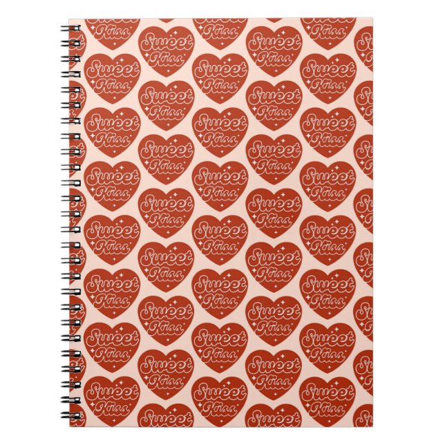 Espiral Caderno Beijo Doce (Frente)