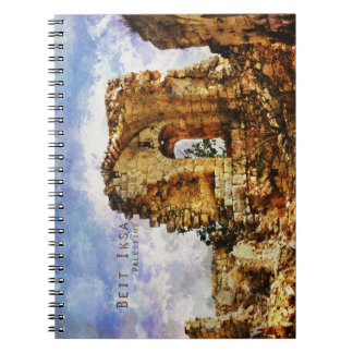 Espiral Caderno Beit Iksa Palestina | Estilo vintage