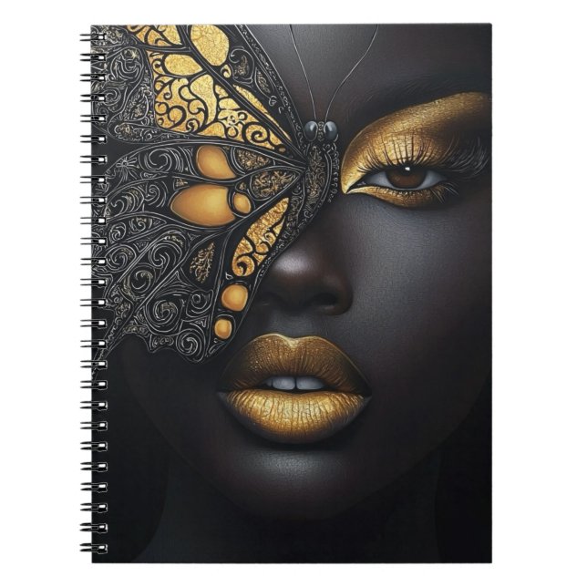 Espiral Caderno Beleza e Borboletas21 (Frente)