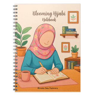 Espiral Caderno Blooming Hijabi
