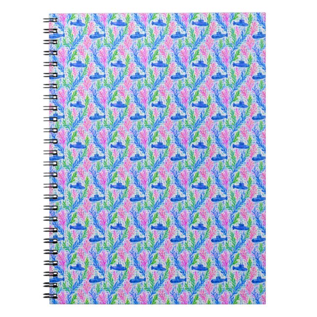 Espiral Caderno Blooming Underway (Frente)