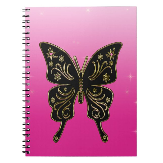 Espiral Caderno Borboleta (Frente)
