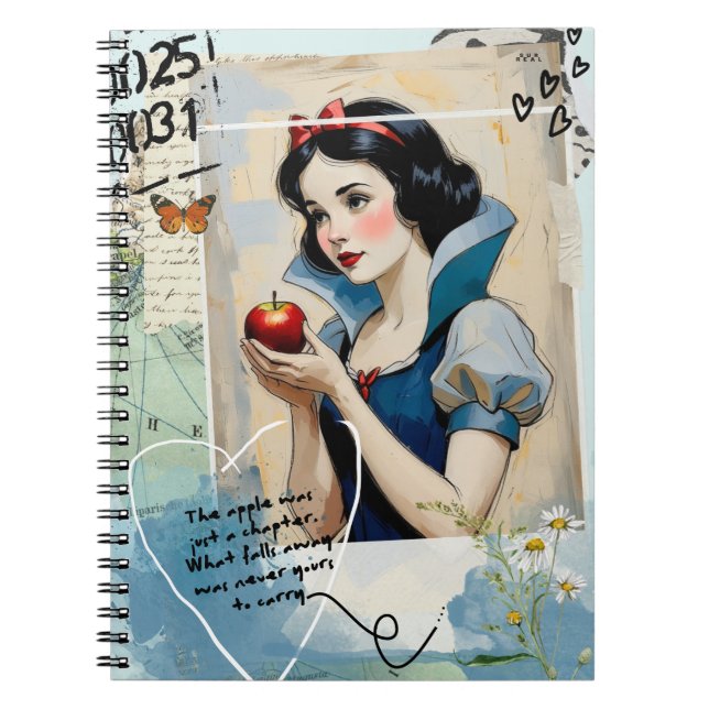 Espiral Caderno Branca de Neve O Próximo Capítulo (Frente)