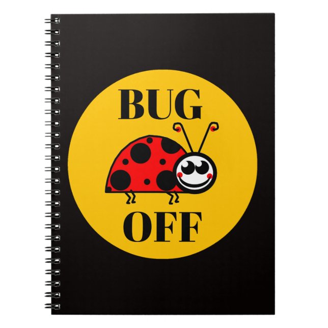 Espiral Caderno Bug Off (Frente)