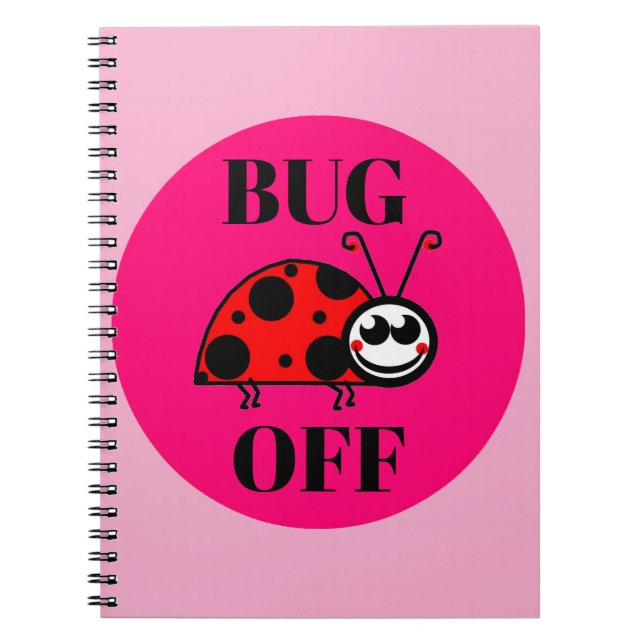 Espiral Caderno Bug Off (Frente)