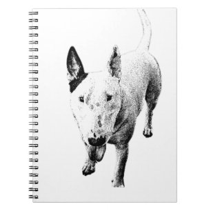 Espiral Caderno Bull Terrier – Deixe o Cão Guardar suas Id