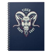 Caderno Cabra Fofa Animal de Estimação Crianças Pe