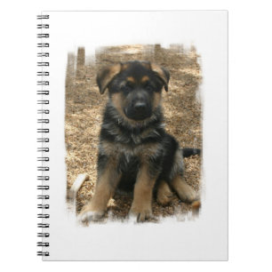 Espiral Caderno Cachorrinho Pastor