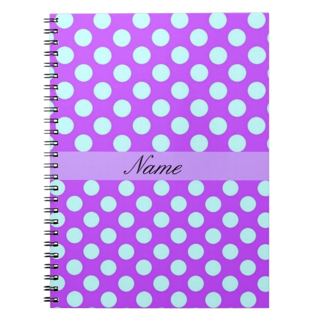 Espiral Caderno Chic Poka Dots (Frente)