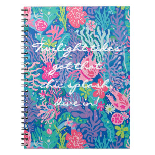 Espiral Caderno clássico em gráfico elegante