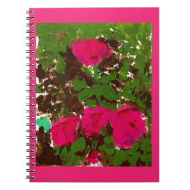 Espiral Caderno Clássico Leito de Rosas