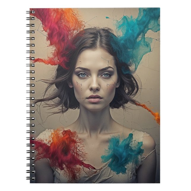 Espiral Caderno Color Burst Muse (Frente)