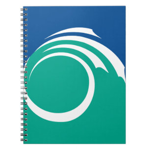 Espiral Caderno com a Bandeira de Ottawa, Canadá