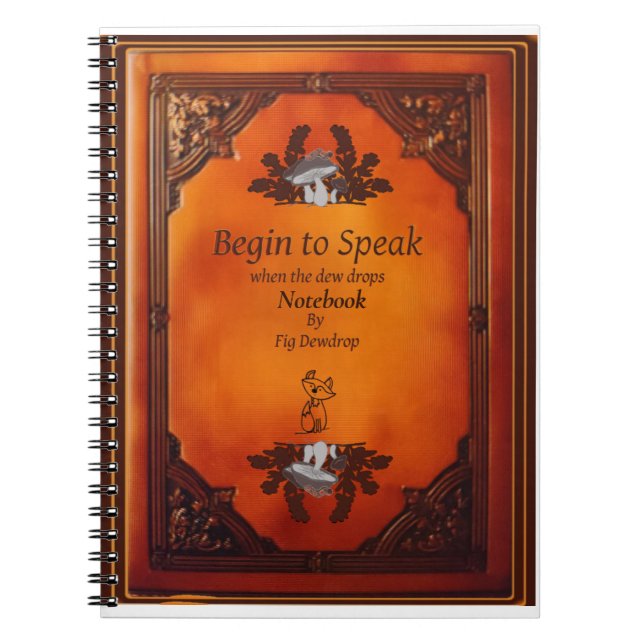 Espiral Caderno Comece a Falar (Frente)