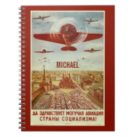 Caderno conhecido feito sob encomenda da aviação