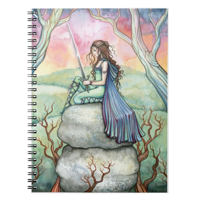 Espiral Caderno Contemplando Guinivere (Frente)