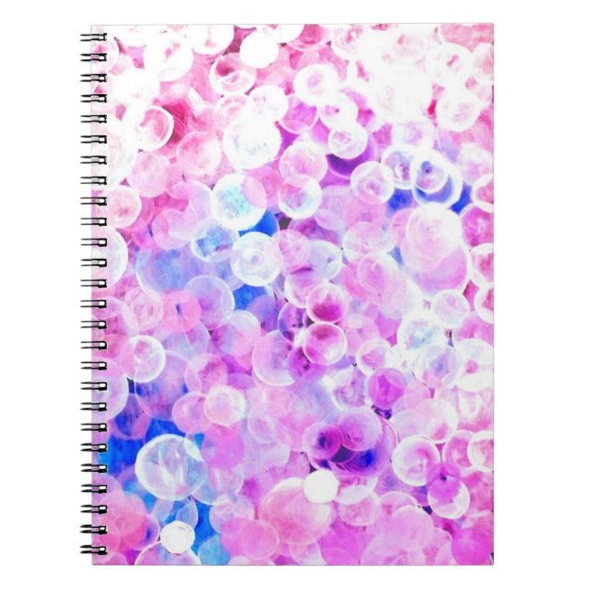 Espiral Caderno cor-de-rosa (Frente)