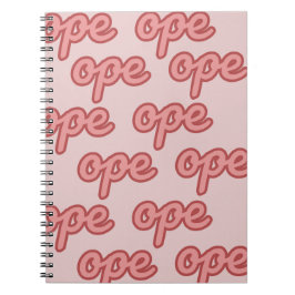 Espiral Caderno Coral Divertido do Meio-Oeste Ope