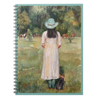 Espiral Caderno Cowgirl