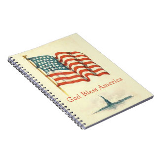 Espiral Caderno Cristão Deus Abençoe a América
