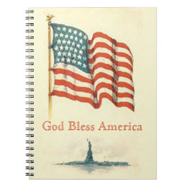Espiral Caderno Cristão Deus Abençoe a América