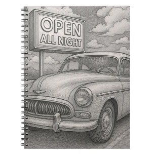 Espiral Caderno Cruiser Vintage