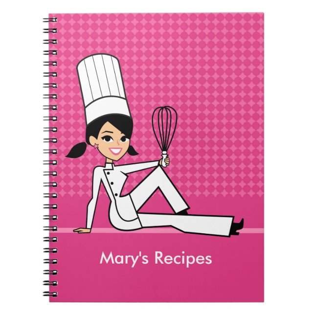 Espiral Caderno culinário da classe e da receita (Frente)