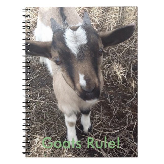 Espiral Caderno da cabra do bebê (Frente)