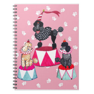 Espiral Caderno da caniche do circo dos anjos de Gulliver