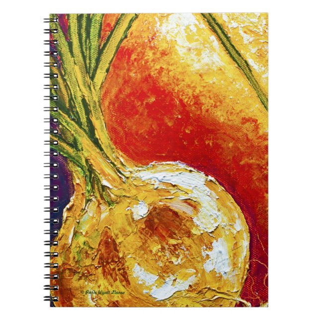 Espiral Caderno da cebola (Frente)