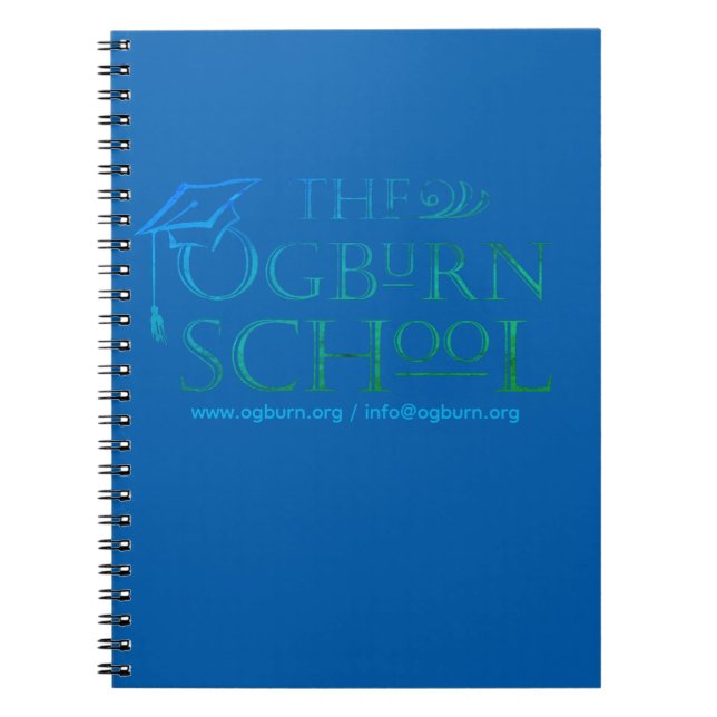 Espiral Caderno da Escola Ogburn (Frente)