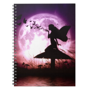 Espiral Caderno da fada do depositário da borboleta