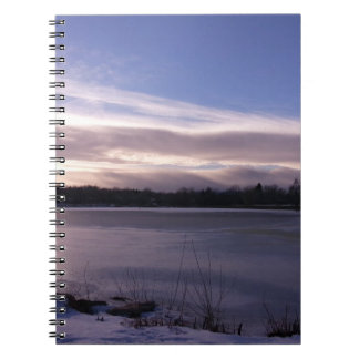 Espiral Caderno da foto