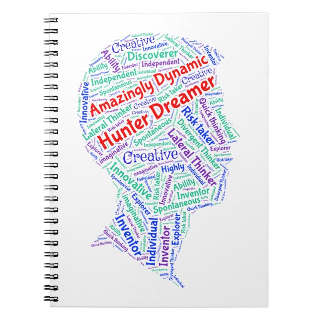 Espiral Caderno da foto de ADHD inspirador (Frente)