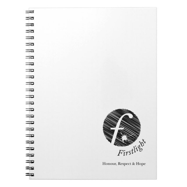 Espiral Caderno da foto de FirstLight (Frente)