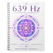 Caderno da Frequência Solfejo 639 Hz – Harmony & C