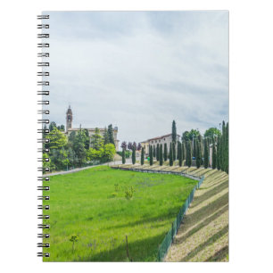Espiral Caderno da igreja da vila