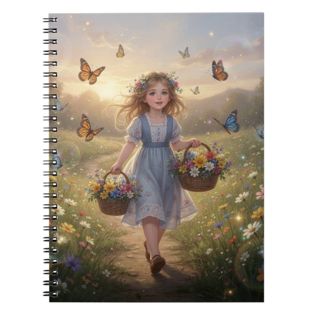 Espiral Caderno da Menina Caprichosa (Frente)