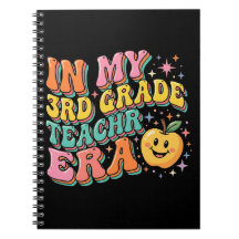 Caderno da Minha Era de Professora do 3º Ano