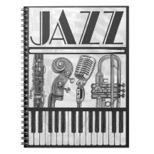 Caderno da música jazz