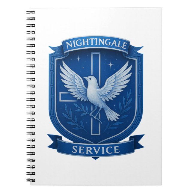 Espiral Caderno da Nightingale (Frente)