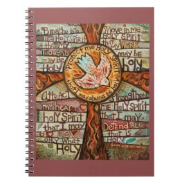 Espiral Caderno da oração do Espírito Santo