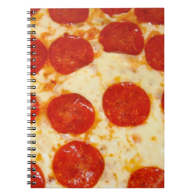 Espiral Caderno da pizza (Frente)