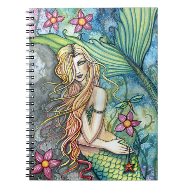 Espiral Caderno da Sereia de Água Doce (Frente)