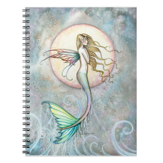 Espiral Caderno da Sereia Saltitante (Frente)