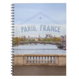 Espiral Caderno da série 02 de Paris