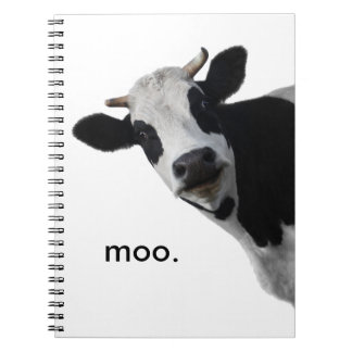 Espiral Caderno da vaca