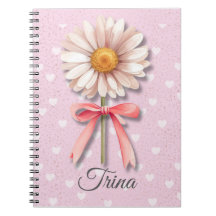 Caderno Daisy Coquette | Diário Estético Rosa