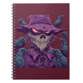 Espiral Caderno Dark Fantasy do Corvo
