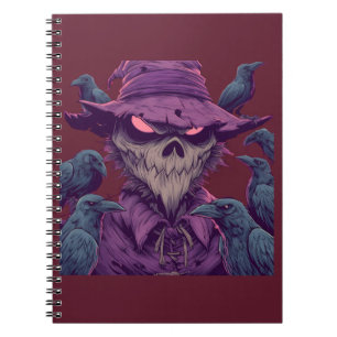 Espiral Caderno Dark Fantasy do Corvo